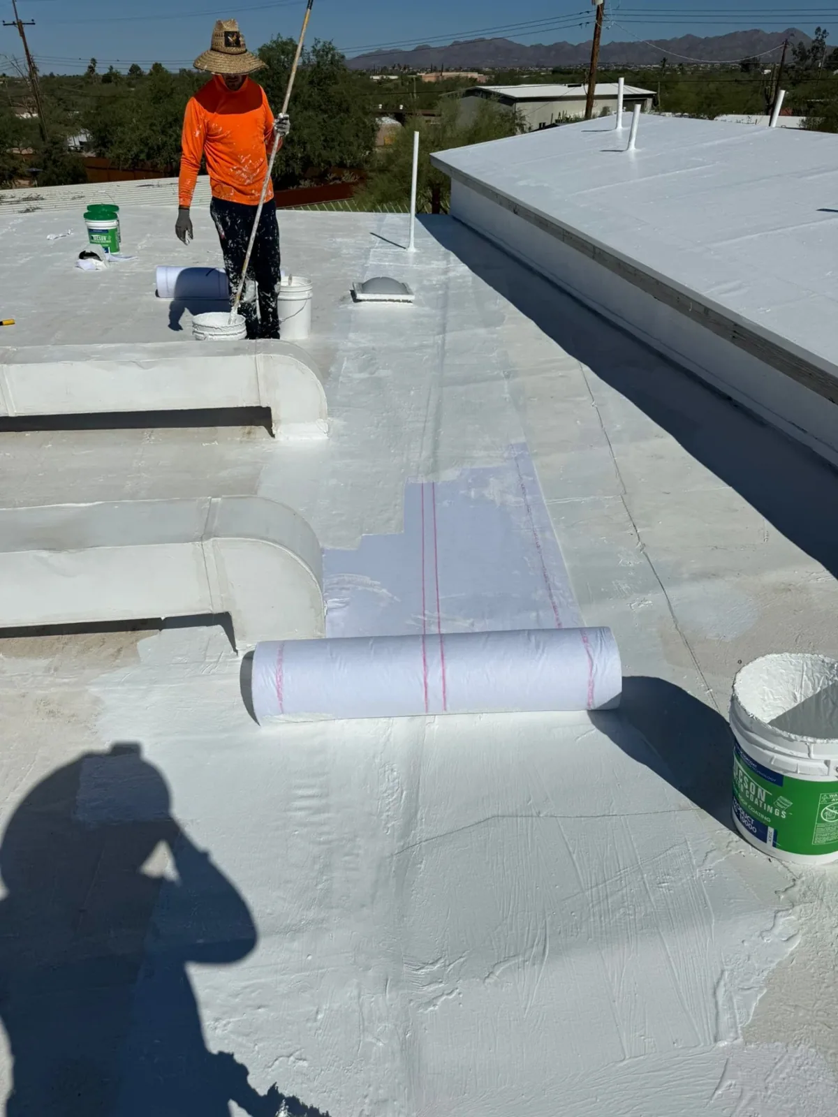 Commercial Roof Seam-Failure Repair in Antioch, CA Commercial Roof Seam-Failure Repair in Antioch, CA
