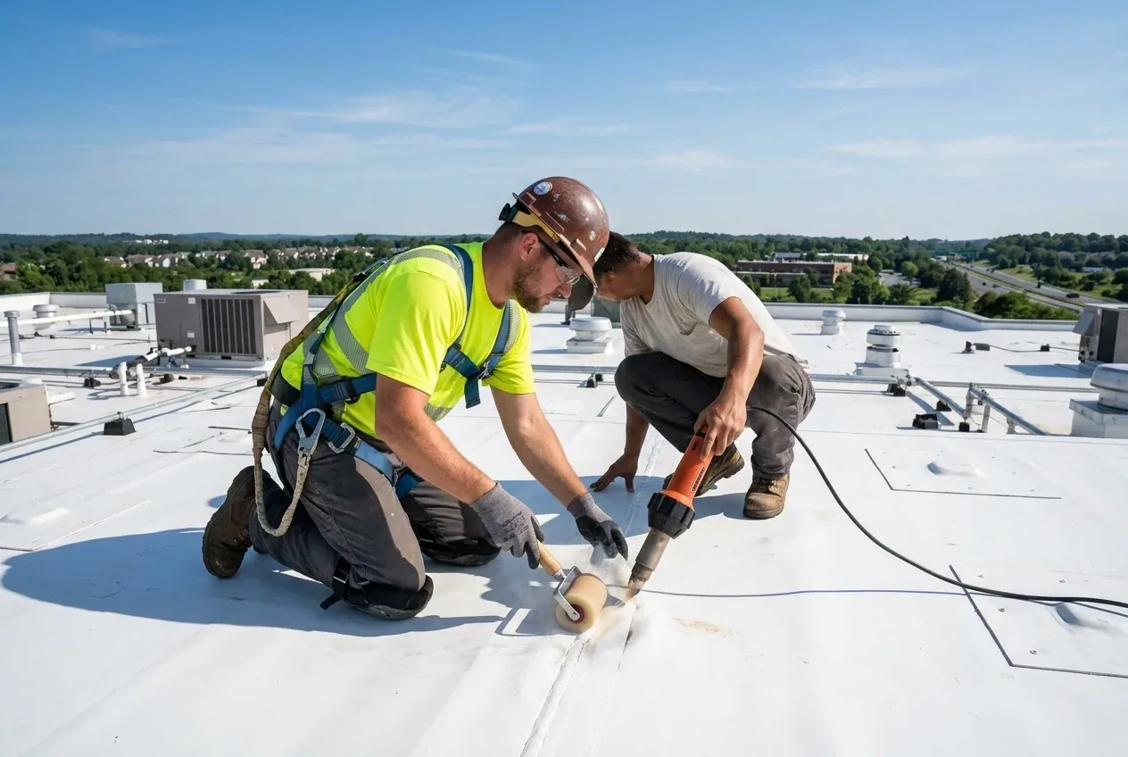 KEE and PVC-Alloy Commercial Roofing in Antioch, CA
