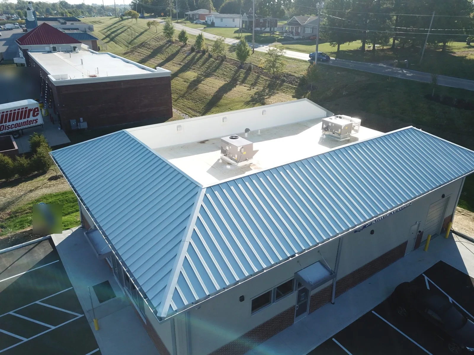Commercial Roof Edge Metal, Coping and Gutters in Antioch, CA Commercial Roof Edge Metal, Coping and Gutters in Antioch, CA
