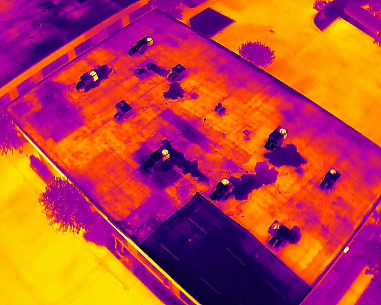 Infrared Roof Moisture Surveys in Antioch, CA Infrared Roof Moisture Surveys in Antioch, CA