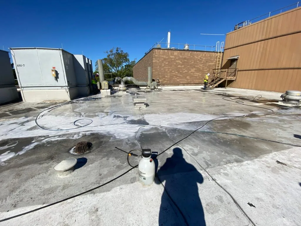 Storm-Damaged Commercial Roof Repair in Antioch, CA Storm-Damaged Commercial Roof Repair in Antioch, CA